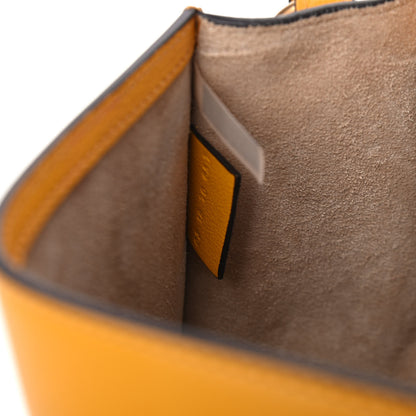 Chloe Calfskin Suede Medium Nile Bracelet Bag Dark Ochre 9 of 10