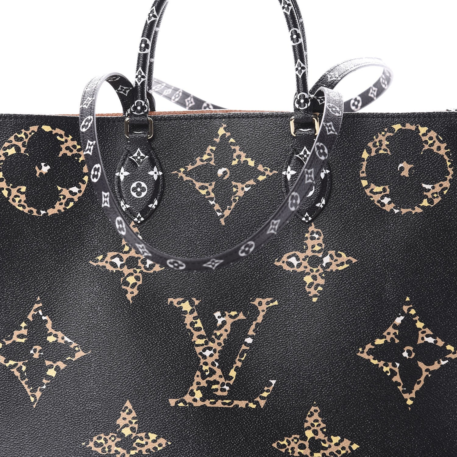 Louis Vuitton Monogram Giant Jungle Onthego GM Black 9 of 11
