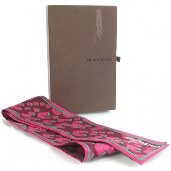 Louis Vuitton Silk Leopard Bandeau 5 of 7