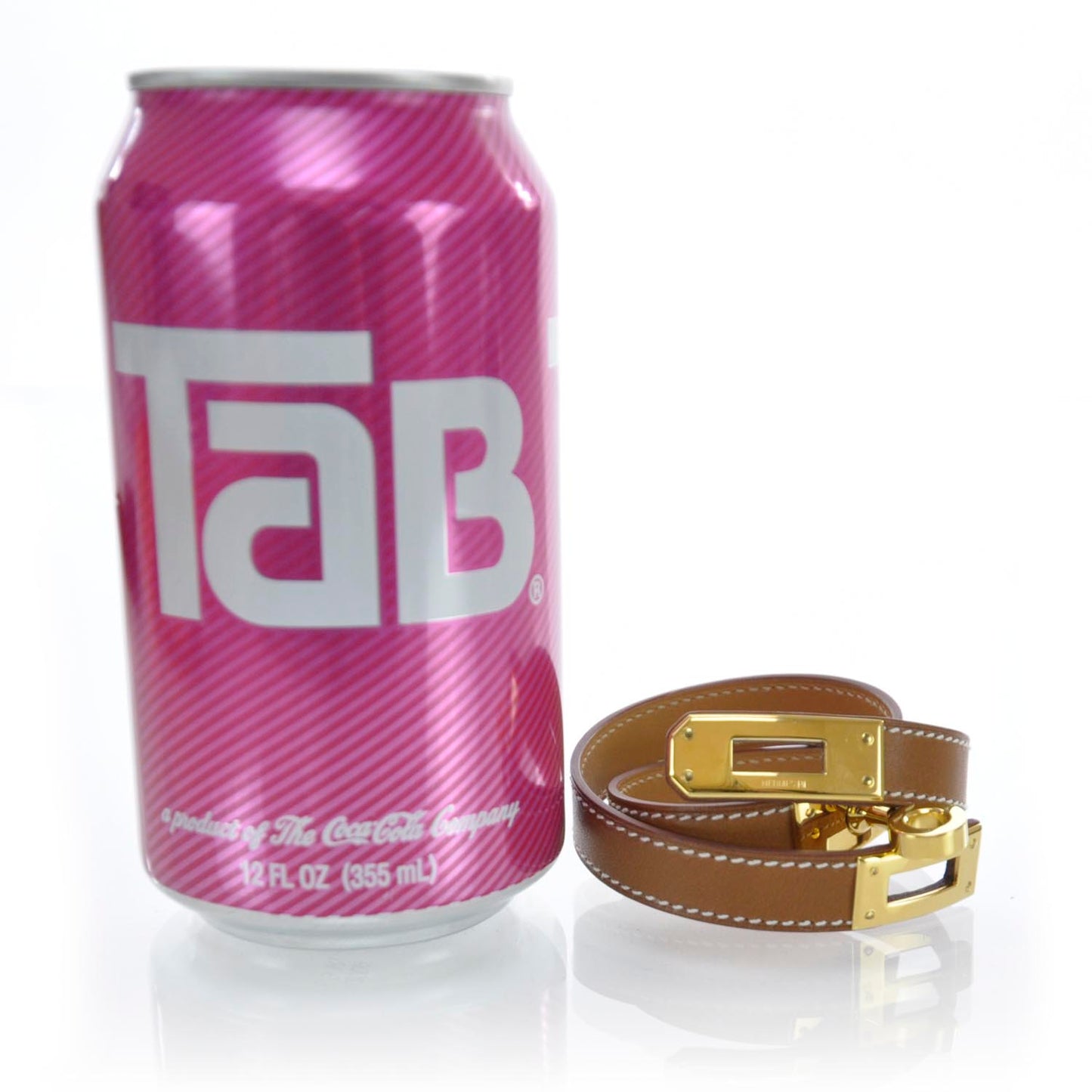 Barenia Kelly Double Tour Bracelet Fauve