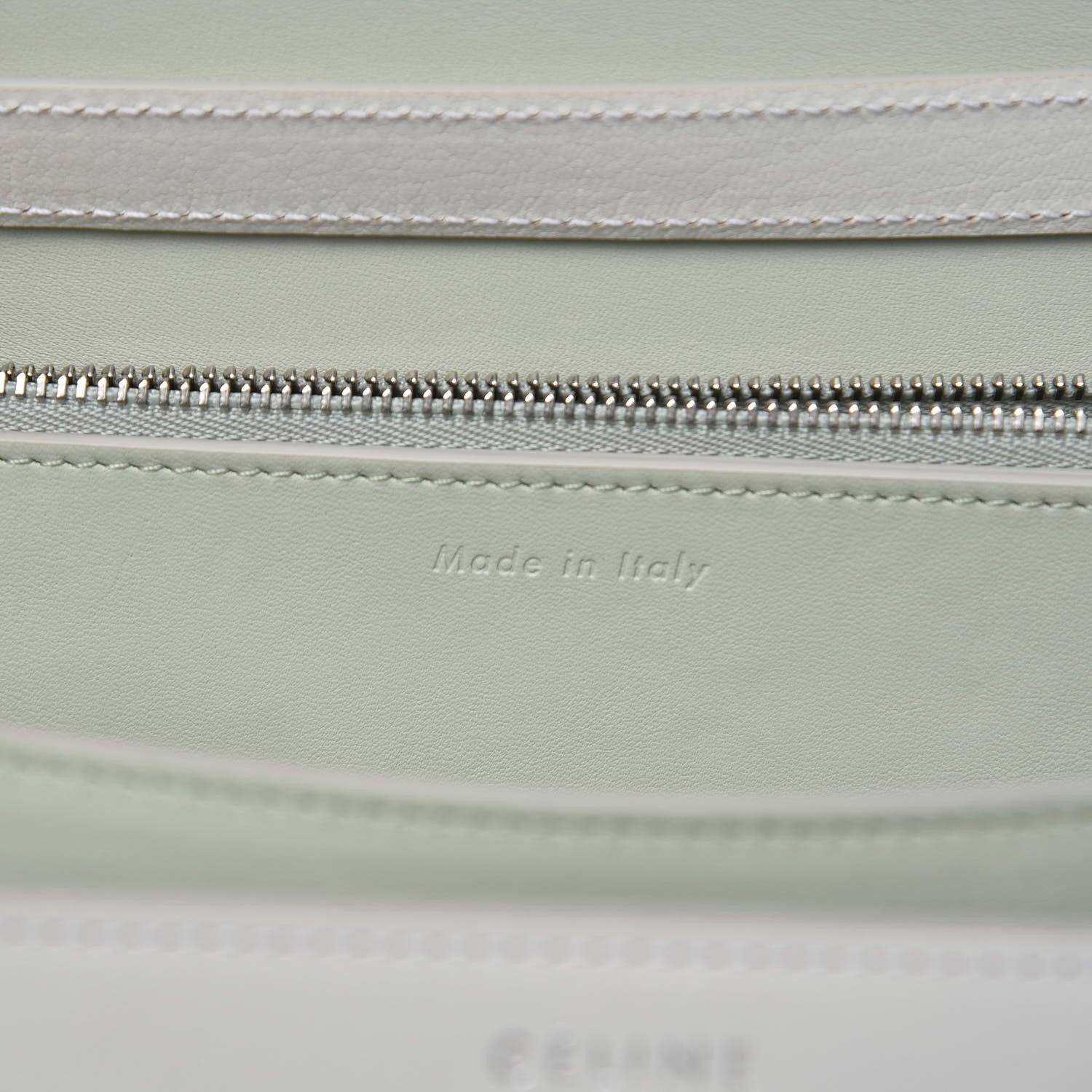 Celine Goatskin Medium Classic Box Flap Bag White 8 of 9