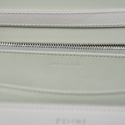 Celine Goatskin Medium Classic Box Flap Bag White 8 of 9