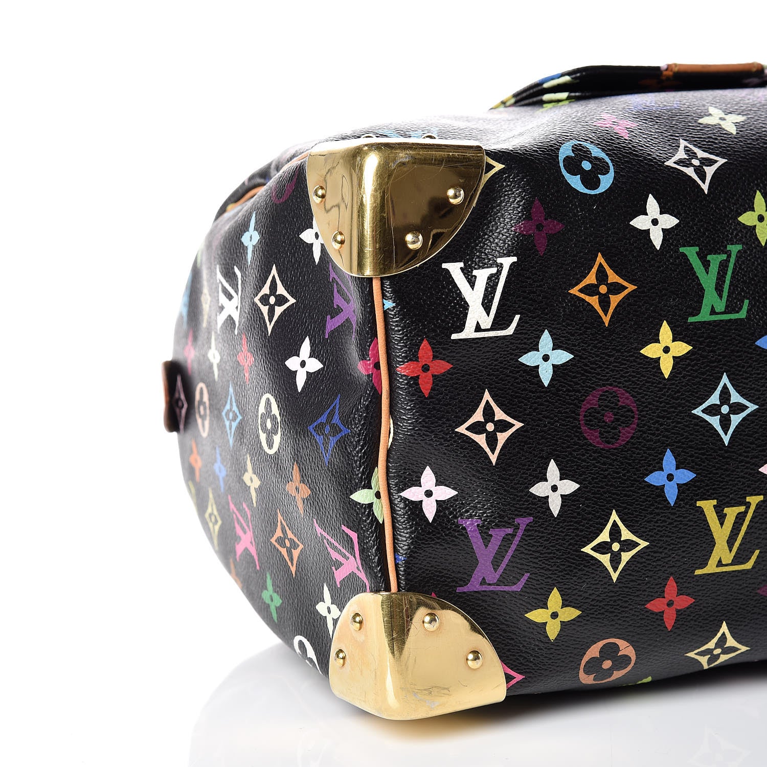 Louis Vuitton Monogram Multicolor Speedy 30 Black 5 of 19