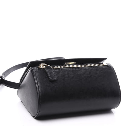 Givenchy Textured Calfskin Mini Pandora Box Crossbody Bag Black 3 of 9