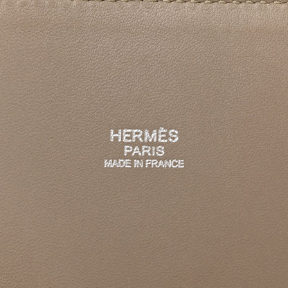 Hermes Taurillon Clemence Bolide 35 Gris Tourterelle 10 of 21