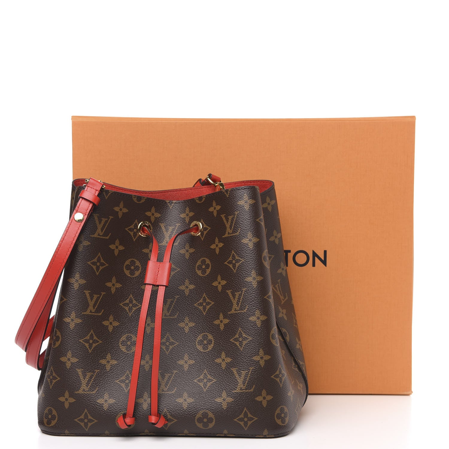 Louis Vuitton Monogram Neonoe MM Coquelicot 10 of 10