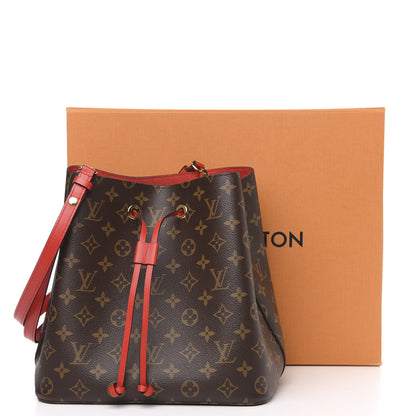 Louis Vuitton Monogram Neonoe MM Coquelicot 10 of 10