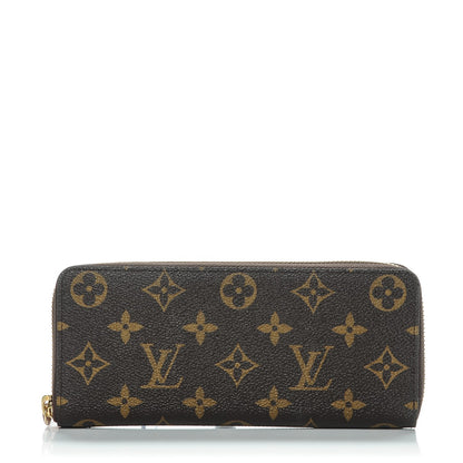 Louis Vuitton Monogram Clemence Wallet Rose Ballerine 1 of 9