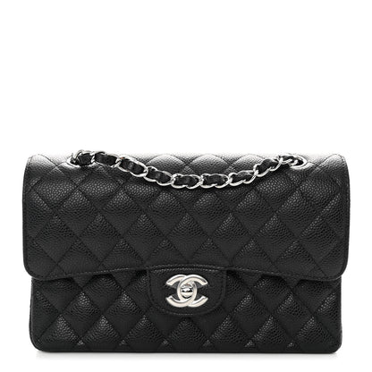 Chanel Caviar Quilted Small Double Flap Black 1 of 10