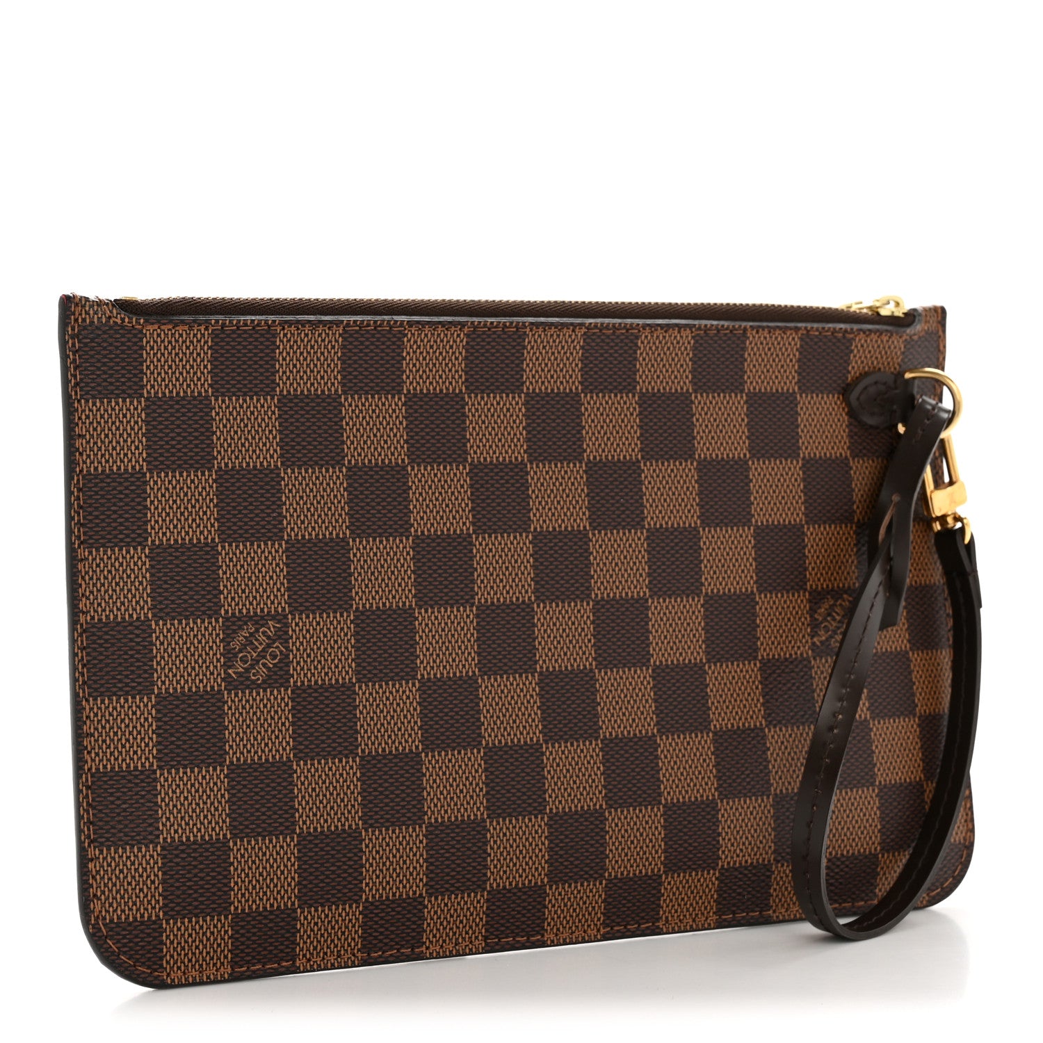 Louis Vuitton Damier Ebene Neverfull MM GM Pochette 3 of 10