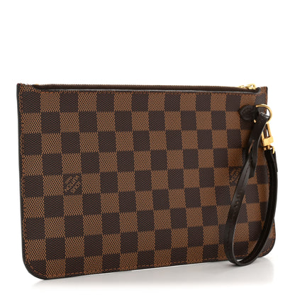 Louis Vuitton Damier Ebene Neverfull MM GM Pochette 3 of 10