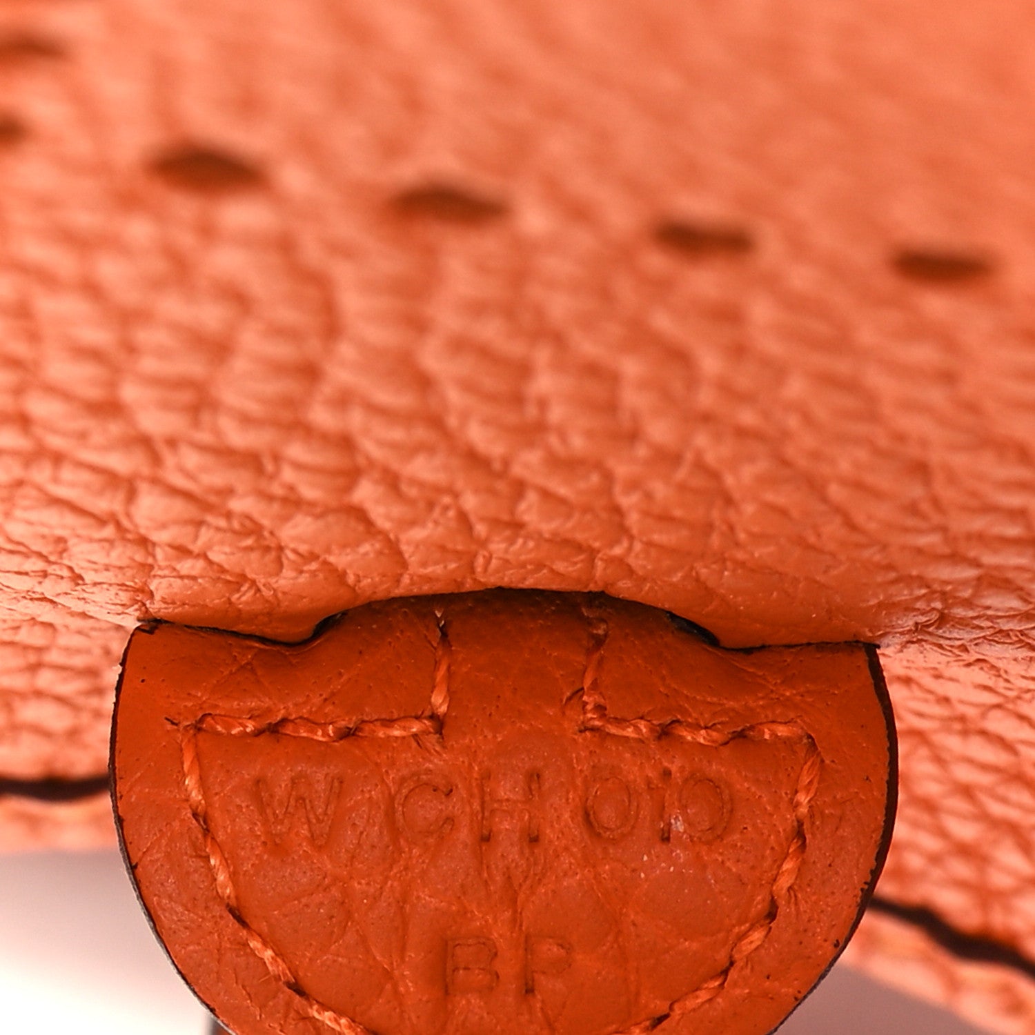 Hermes Taurillon Clemence Evelyne TPM Orange 7 of 10