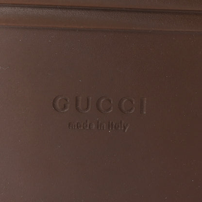 Gucci GG Supreme Monogram Miro Soft Calfskin Womens Horsebit Slippers 39.5 Beige Ebony New Acero 7 of 10
