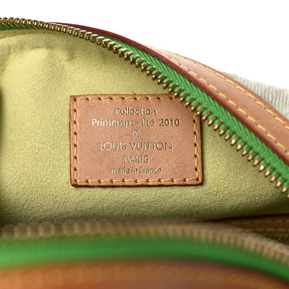 Louis Vuitton Denim Sunburst PM Messenger Vert 6 of 15