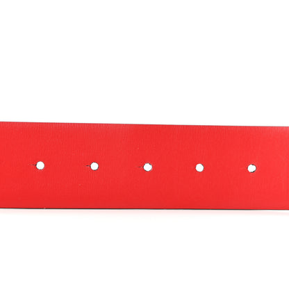 Valentino Garavani Glossy Calfskin VLogo Reversible 40mm Belt 85 34 Black Rouge Pur 3 of 8