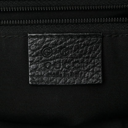 Gucci Denim Monogram Small D Silver Ring Messenger Black 6 of 19