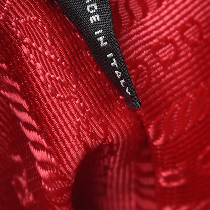 Prada Saffiano Large Galleria Double Zip Tote Fuoco 7 of 11