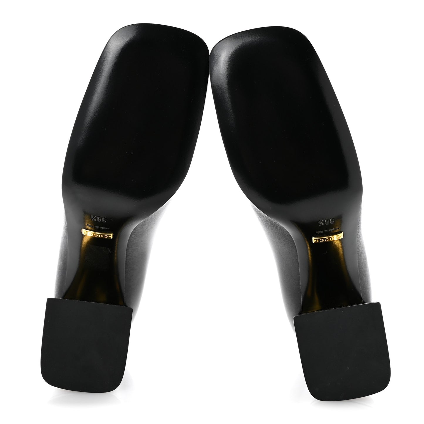 Malaga Kid Horsebit 75mm Pumps 38.5 Black