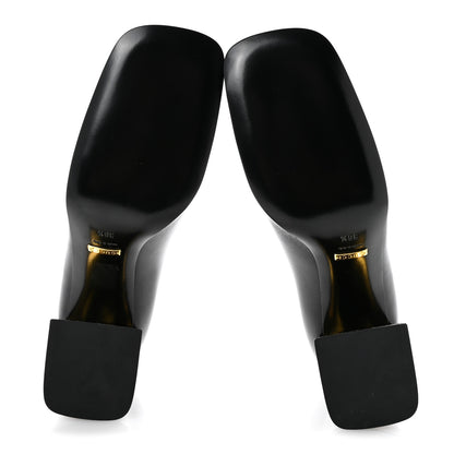Gucci Malaga Kid Horsebit 75mm Pumps 38.5 Black 6 of 10