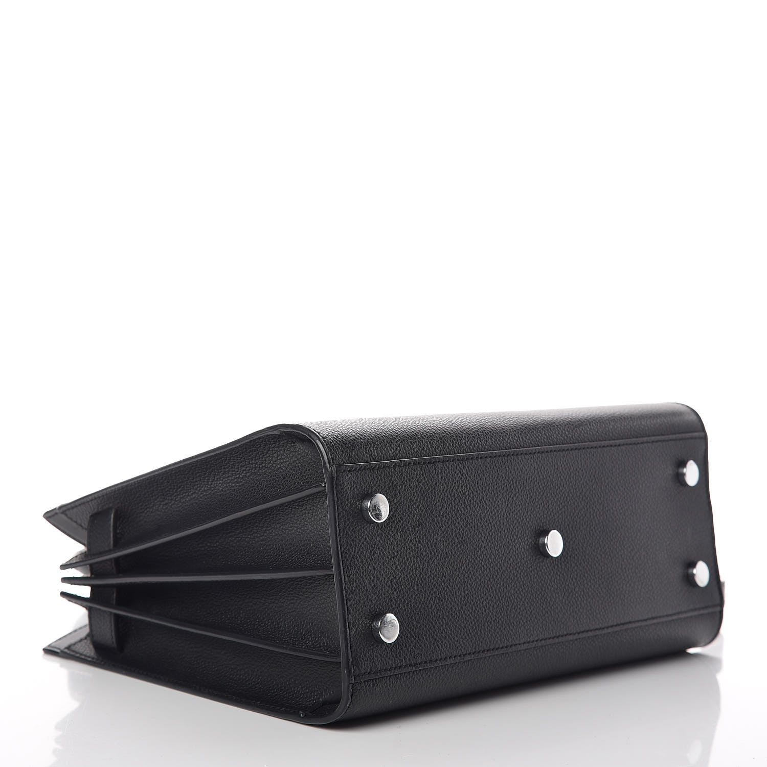 Saint Laurent Grained Calfskin Baby Sac De Jour Black 4 of 9