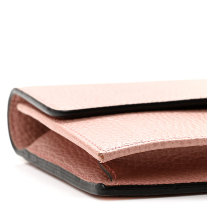 Gucci Dollar Calfskin Interlocking G Chain Wallet Soft Pink 9 of 12