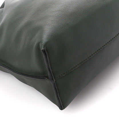 Loewe Calfskin Flamenco Knot Clutch Vintage Khaki 9 of 12