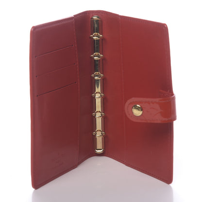 Louis Vuitton Vernis Small Ring Agenda Cover Pomme D'Amour 5 of 7