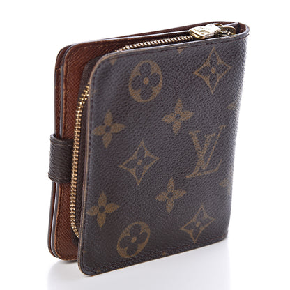 Louis Vuitton Monogram Compact Zippe Zipped Wallet 3 of 13