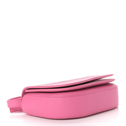Balenciaga Signature Grained Calfskin Logo Print Ville Day Bag XS Rose Bubblegum Black 4 of 11