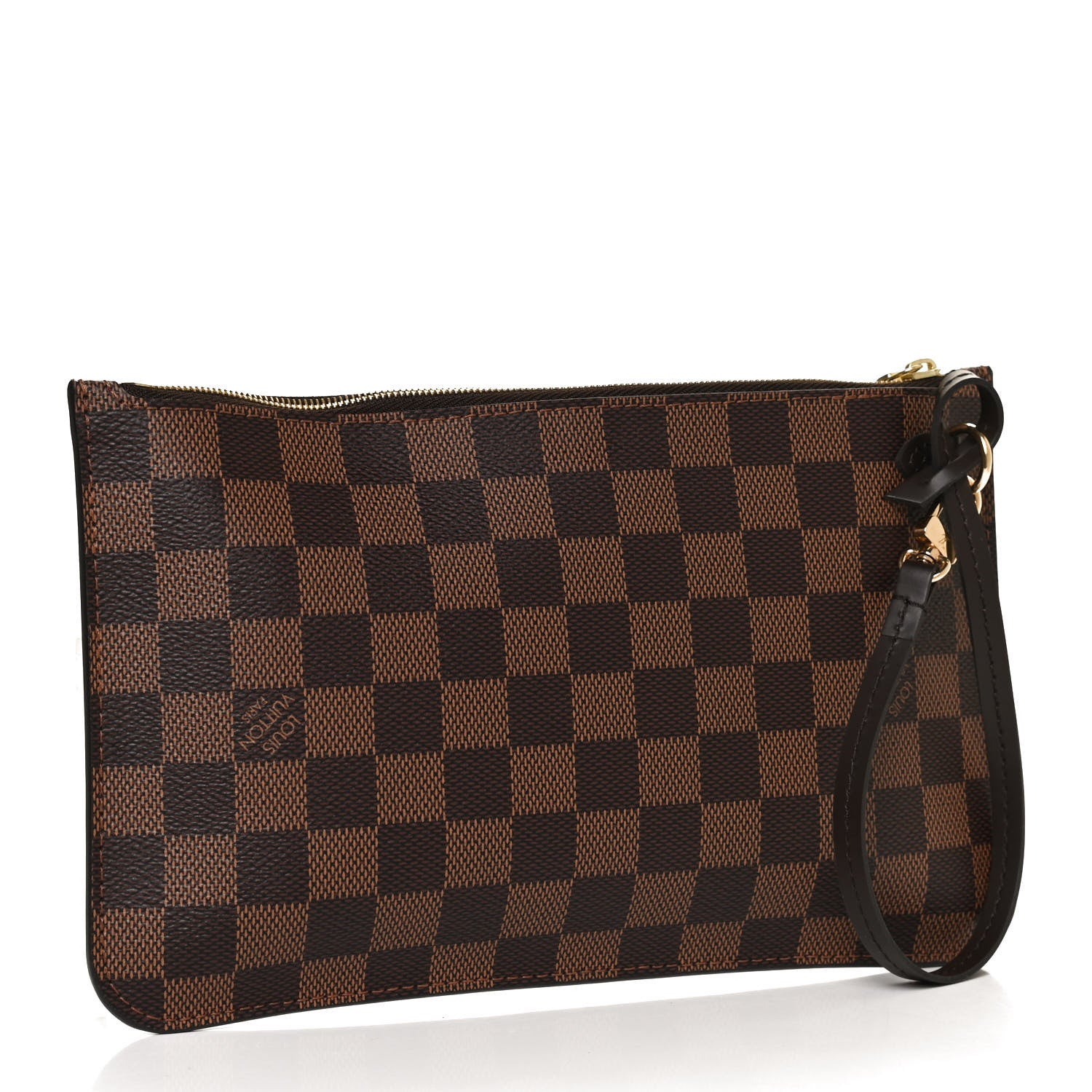 Louis Vuitton Damier Ebene Neverfull MM GM Pochette 3 of 10