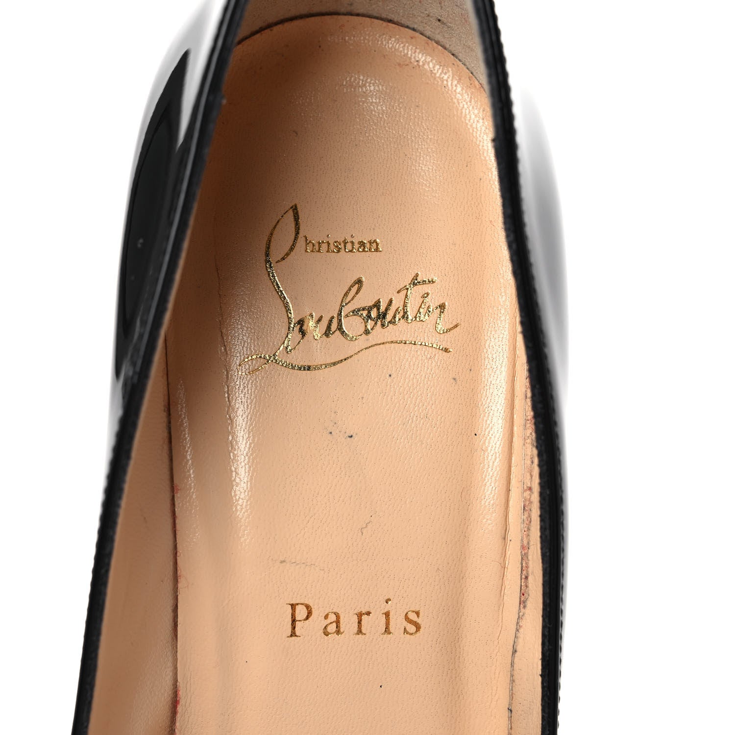 Christian Louboutin Patent Pigalle Follies 100 Pumps 38.5 Black 7 of 10