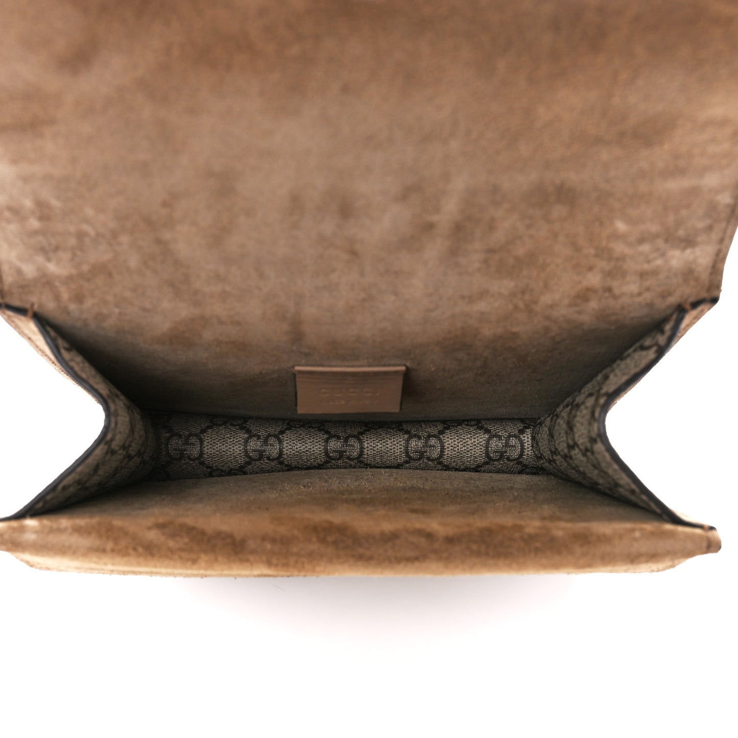 GG Supreme Monogram Mini Dionysus Shoulder Bag Taupe