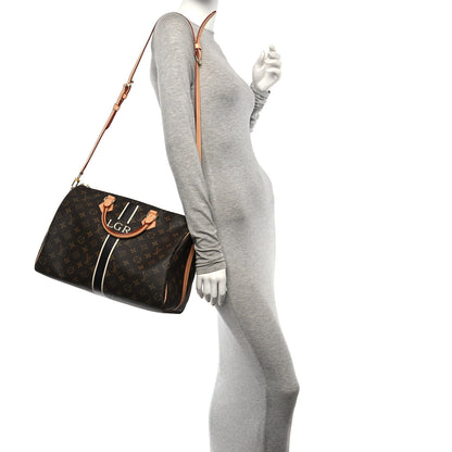 Louis Vuitton Monogram My LV Heritage Speedy Bandouliere 35 Black White 2 of 9