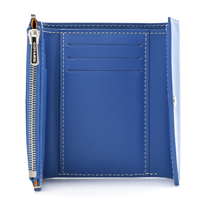 Goyard Goyardine Saint-Gabriel Compact Wallet Sky Blue 5 of 8