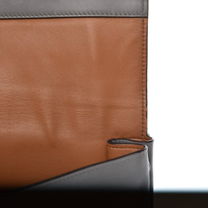 Prada Vitello Soft Chain Horizontal Shoulder Bag Marmo Cannela 9 of 16
