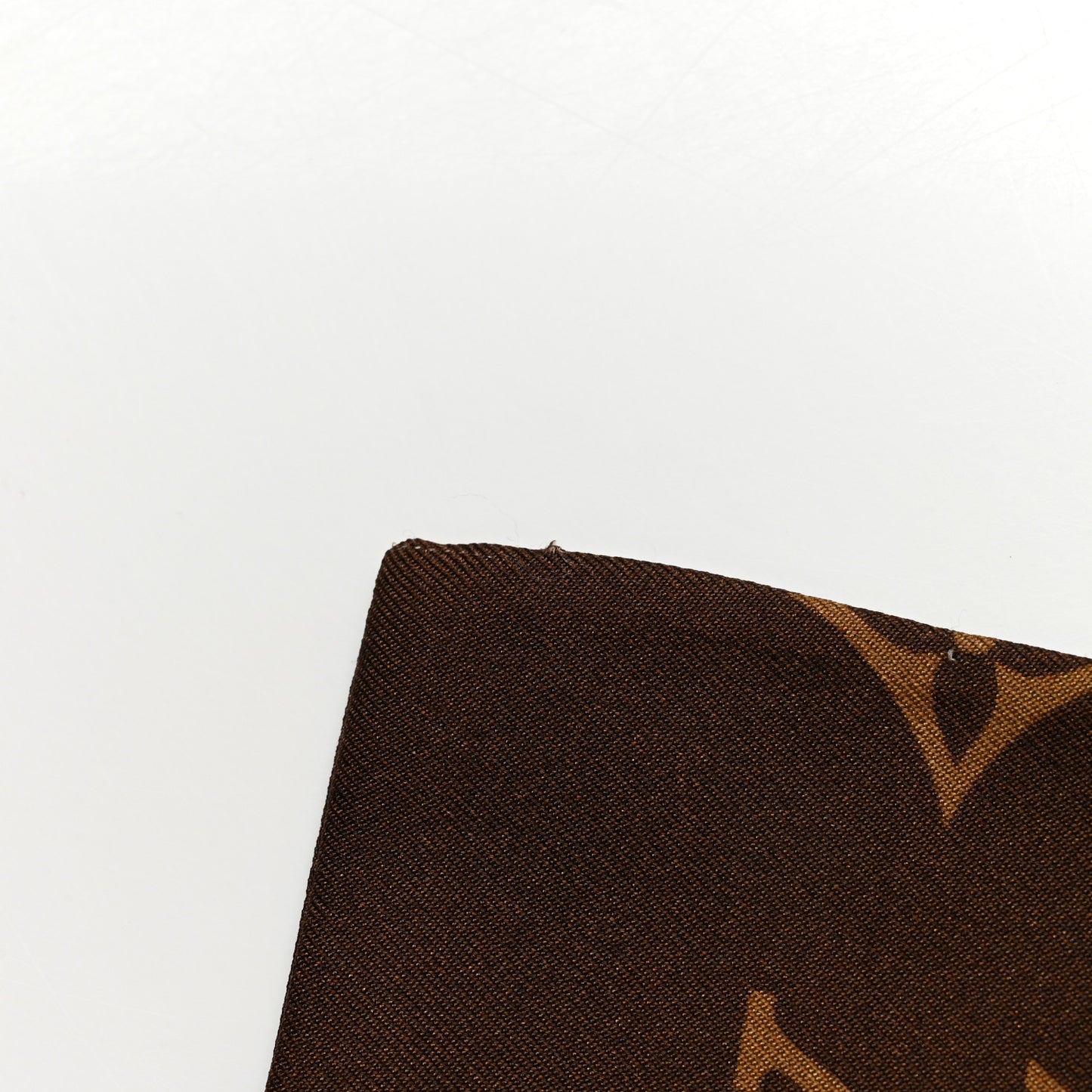 Silk Monogram Confidential Bandeau Brown
