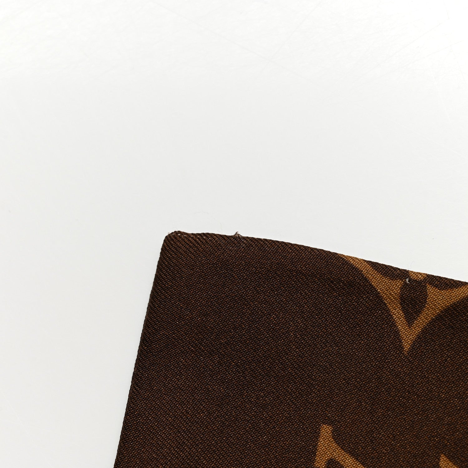 Louis Vuitton Silk Monogram Confidential Bandeau Brown 3 of 3