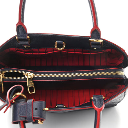 Louis Vuitton Empreinte Montaigne BB Marine Rouge 5 of 9