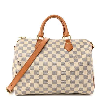 Louis Vuitton Damier Azur Speedy Bandouliere 30 1 of 15