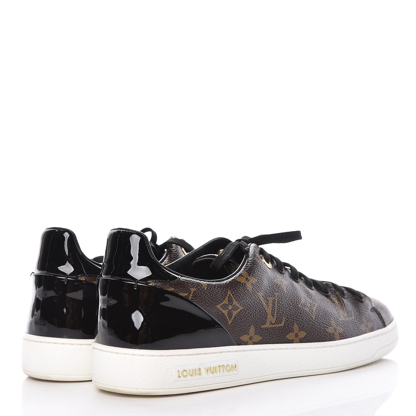 Patent Monogram Frontrow Sneakers 42