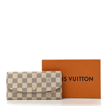 Louis Vuitton Damier Azur Emilie Wallet 9 of 9