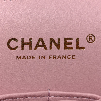 Chanel Caviar Quilted Jumbo Double Flap Light Pink 6 of 10