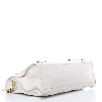 Balenciaga Agneau Giant 21 Gold Hardware City White Light 5 of 18