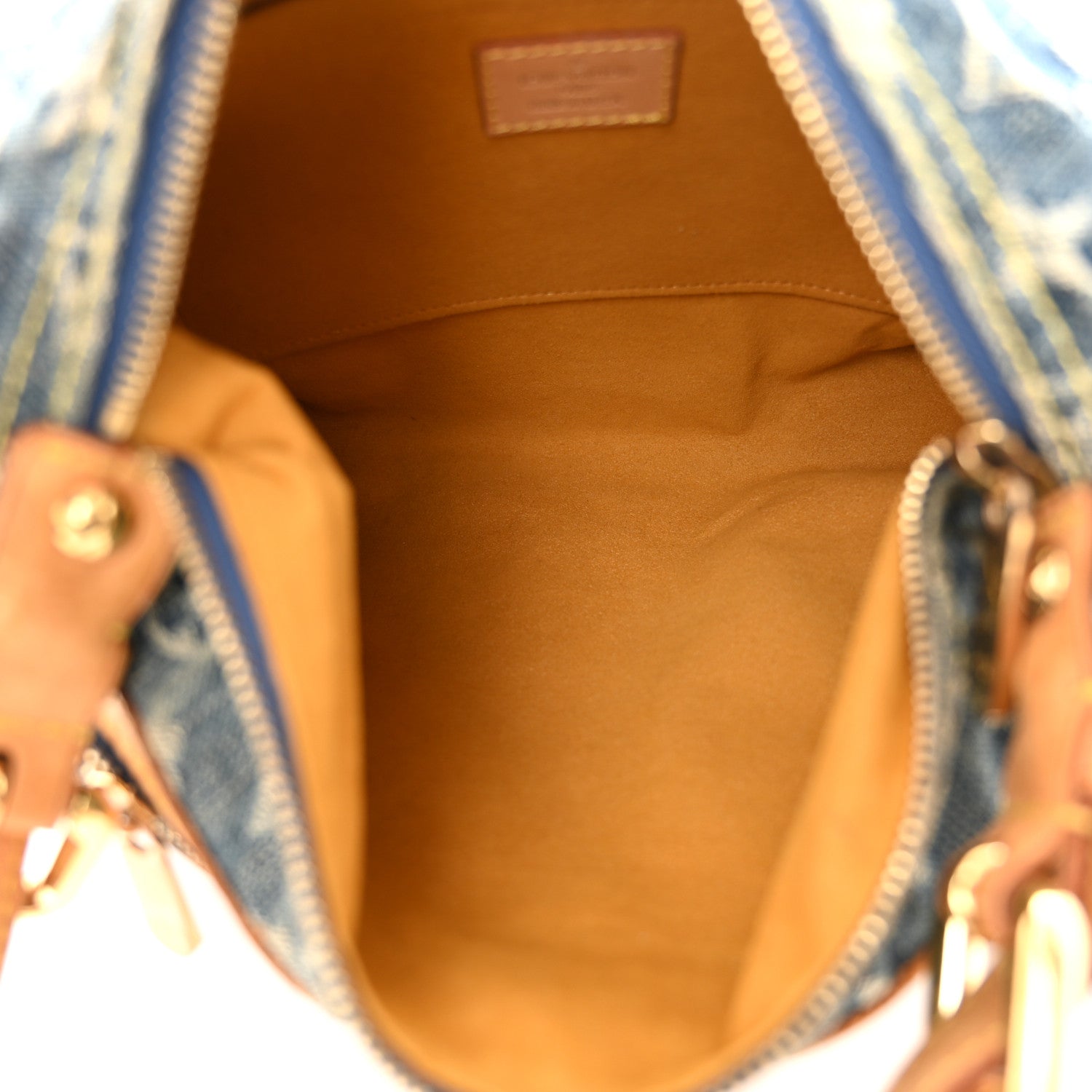 Louis Vuitton Monogram Denim Baggy PM Blue 5 of 11