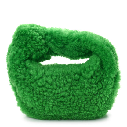 Bottega Veneta Shearling Mini Jodie Parakeet 1 of 8