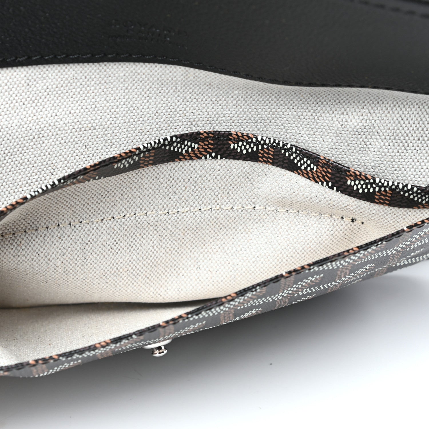 Goyard Goyardine Saint Louis GM Black 6 of 9