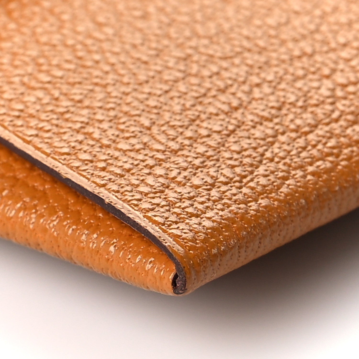 Hermes Chevre Mysore Bastia Verso Coin Purse Caramel Mauve Sylvestre 9 of 11