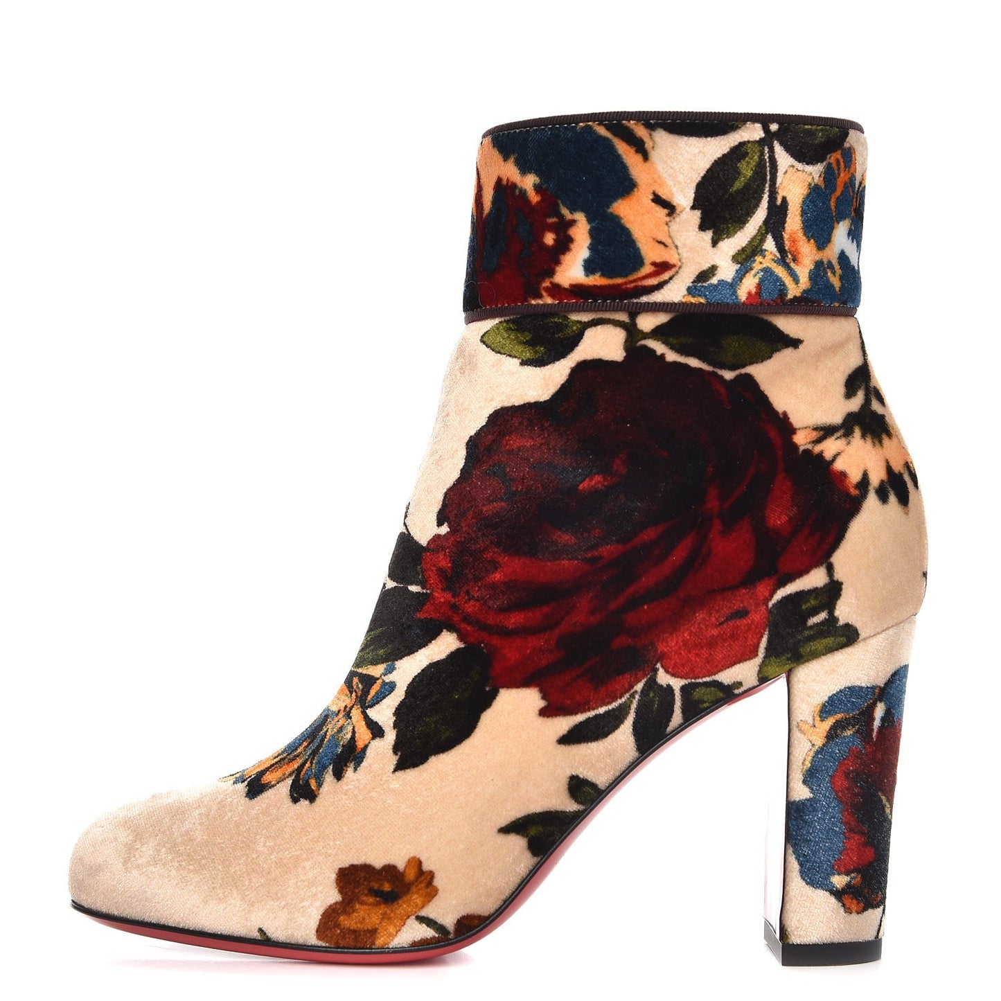 Veau Velours Moulamax 85 Booties 36 Nude