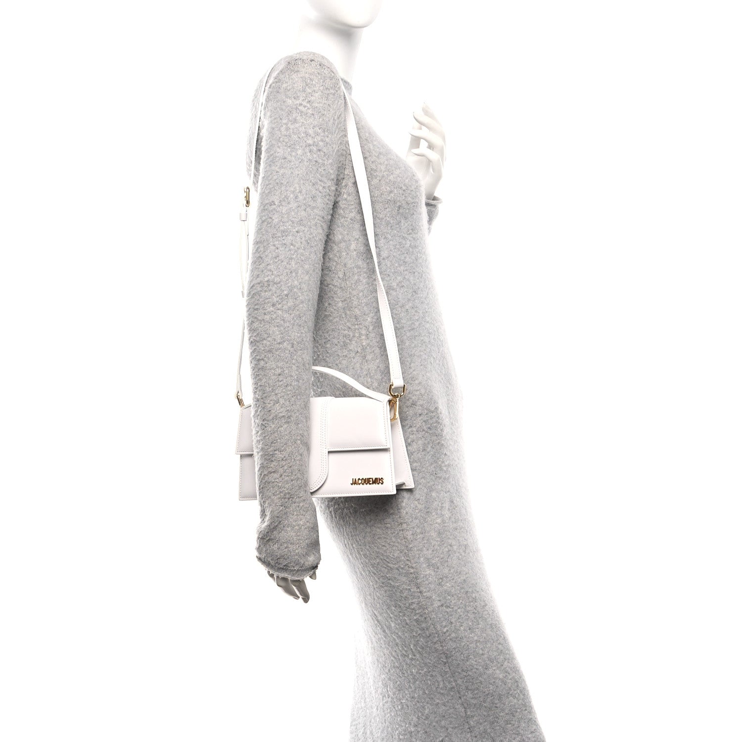 Jacquemus Smooth Calfskin Le Grand Bambino White 2 of 9
