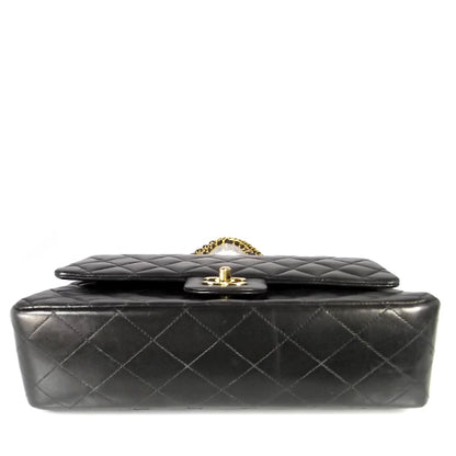 Chanel Lambskin Medium Double Flap Black 4 of 10